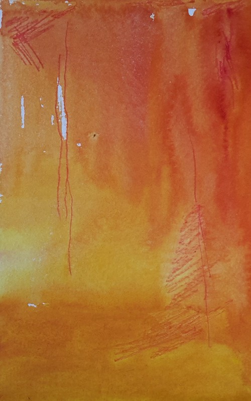 Warm, 2016, Aquarell